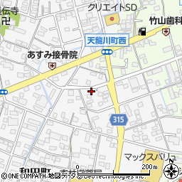 静岡県浜松市中央区和田町145-1周辺の地図