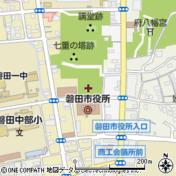 静岡県磐田市国府台5周辺の地図