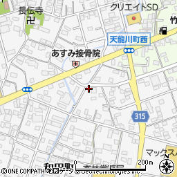 静岡県浜松市中央区和田町243周辺の地図