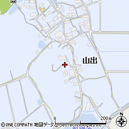 三重県伊賀市山出999周辺の地図
