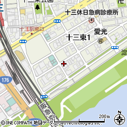 三和服創株式会社周辺の地図