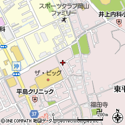 岡山県岡山市東区東平島999周辺の地図