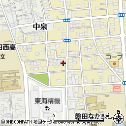 静岡県磐田市国府台110-3周辺の地図