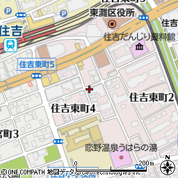 シニアスタイル神戸住吉周辺の地図