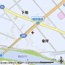 愛知県豊橋市磯辺下地町東坪47周辺の地図