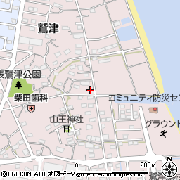 静岡県湖西市鷲津1849周辺の地図