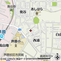 愛知県豊橋市西高師町西浦76-3周辺の地図