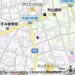 静岡県浜松市中央区和田町153周辺の地図