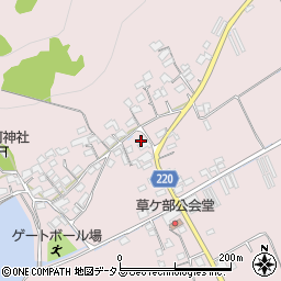 岡山県岡山市東区草ケ部320周辺の地図