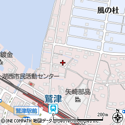 静岡県湖西市鷲津2501-31周辺の地図