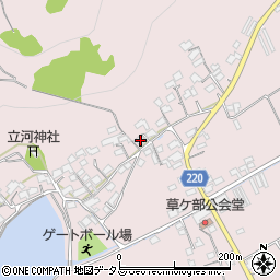 岡山県岡山市東区草ケ部144周辺の地図