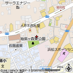 ガーデンハウス西塚周辺の地図