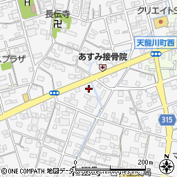 静岡県浜松市中央区和田町476周辺の地図