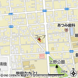 静岡県磐田市国府台97周辺の地図