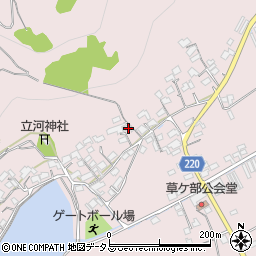 岡山県岡山市東区草ケ部147周辺の地図