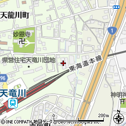 綜合警備保障株式会社浜松支社　浜松警送支店周辺の地図