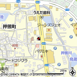 ＥＮＥＯＳ平城ニュータウンＳＳ周辺の地図