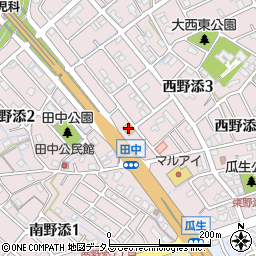 焼肉の牛太播磨町店周辺の地図