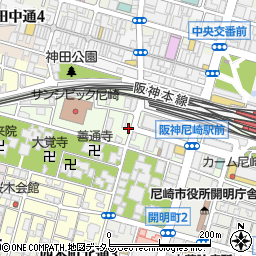 兵庫県尼崎市西御園町85-7周辺の地図