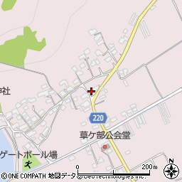 岡山県岡山市東区草ケ部334周辺の地図