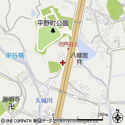 兵庫県神戸市西区平野町西戸田709周辺の地図