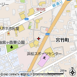 静岡県浜松市中央区宮竹町700周辺の地図