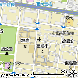 ＨＡＩＲ　ＳＡＬＯＮ　ＡＳＡＨＩ周辺の地図