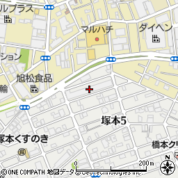 シティハウス塚本周辺の地図