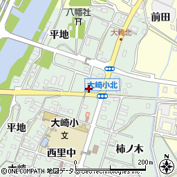 愛知県豊橋市大崎町東里中59周辺の地図