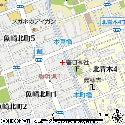 セジュール中田２周辺の地図