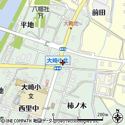 愛知県豊橋市大崎町東里中56-1周辺の地図