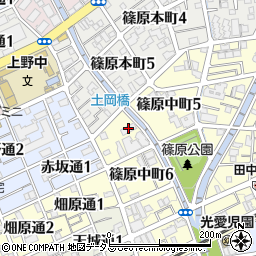 パレ六甲篠原周辺の地図