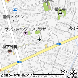 静岡県浜松市中央区和田町538周辺の地図
