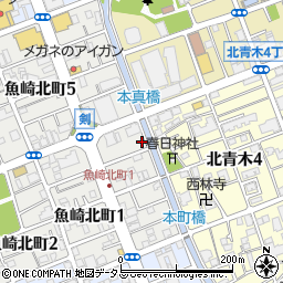 セジュール中田２周辺の地図