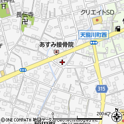 静岡県浜松市中央区和田町132周辺の地図