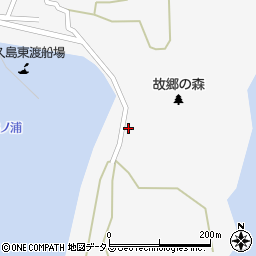 愛知県西尾市一色町佐久島久保井15周辺の地図