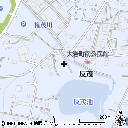 愛知県豊橋市大岩町黒下周辺の地図
