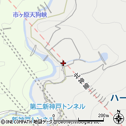 兵庫県神戸市中央区葺合町山郡1-279周辺の地図