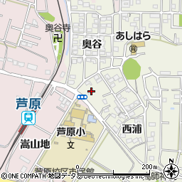 愛知県豊橋市西高師町西浦83周辺の地図