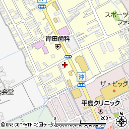 ほっかほっか亭　平島店周辺の地図