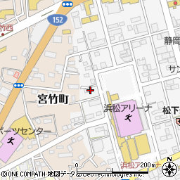 静岡県浜松市中央区和田町828周辺の地図