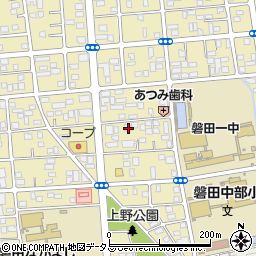 静岡県磐田市国府台24-14周辺の地図
