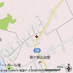 岡山県岡山市東区草ケ部340周辺の地図