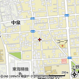 静岡県磐田市国府台107-2周辺の地図