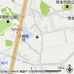 兵庫県神戸市西区平野町西戸田587周辺の地図