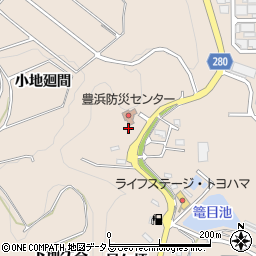 愛知県南知多町（知多郡）豊浜（椋田）周辺の地図
