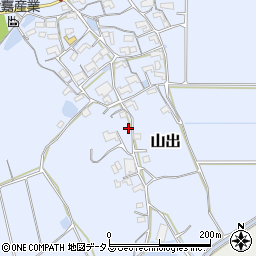 三重県伊賀市山出990-2周辺の地図