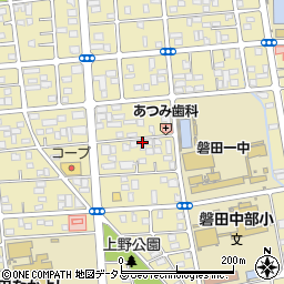 静岡県磐田市国府台24-10周辺の地図