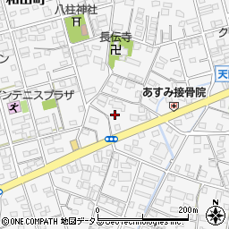 静岡県浜松市中央区和田町484周辺の地図