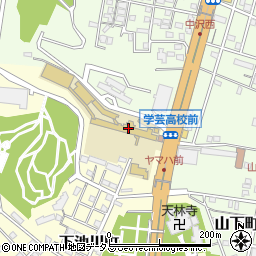 浜松学芸中学校周辺の地図